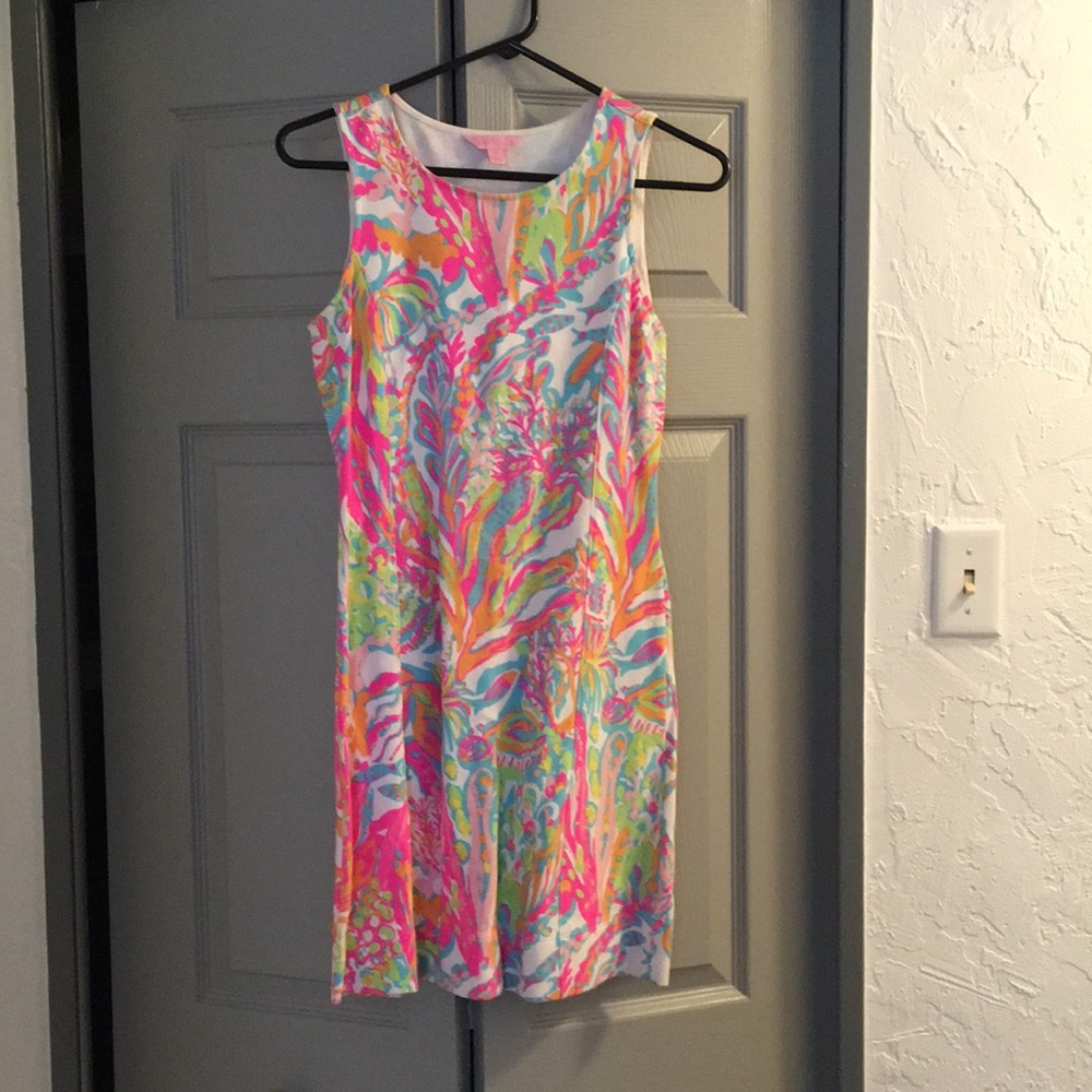 Lilly Pulitzer Dress in Scuba to Cuba